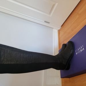 Stuart Weitzman Black over the knee Reserve boots size 9.5 US never worn